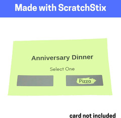 150 Pack, Scratch Off Stickers Labels – Rectangle, Gray, 1.9 x 0.6