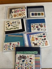 Creative Memories lot of 7 Snap Packs, stickers, die cuts, ideas all in one!!