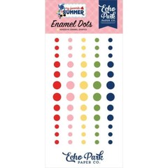 Crafts Enamel Dots EP My Favorite Summer Red Pink Yellow Green Blue