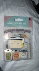 RARE Jolee’s Getting Your Shots Baby’s 1st Doctor’s Visit Scrapbooking Stickers