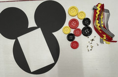 Disney Mickey Mouse 2 Page Layout Basic Scrapbooking Kit with Free Shipping