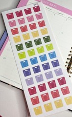 Fitness,Gym, Coffee Time, Sport,:Handmake Erin Condren Planner Sticker