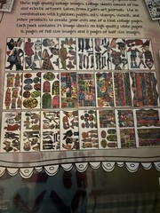 Dylusions 4 sets of Collage sheets with 24 pcs. + Christmas 15 pcs. to choose