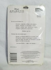 Vintage Stickers Disneys Atlantis The Lost Empire Sheets Hallmark New Sealed