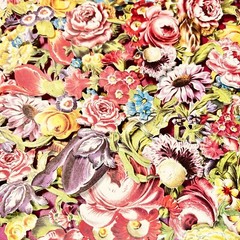 Anna Griffin Delicate Floral Engravings 30 3D Stickers +5 Recollection Tag/Minis