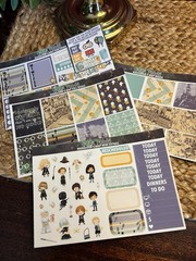 Lot of Gamer Sci-Fi HP Planner Stickers “Nerd” Theme Full EC size Brand New