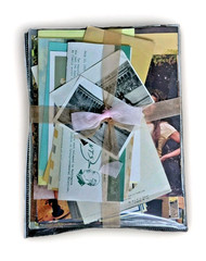 50 Piece Mixed Media Junk Journal Ephemera Lot Paper Collage Craft Lot P1m