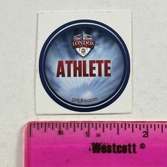 London 2012 Olympics Athlete Sticker Round