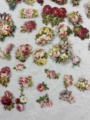 Anna Griffin 3D Dimensional Engravings Roses Spring Garden Floral Flowers 200Pcs