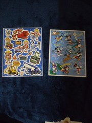 Vintage Hallmark Sticker Lot – Barney Toy Story Barbie Thomas Train Bob Builder