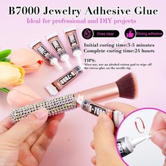 Versatile 2784PCS Rhinestones with Tweezers & Glue – Ideal for Nail & Makeup Art