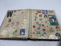 1980’s Sticker Album Cabbage Patch Scratch Sniff Michael Jackson Sanrio Unicorns