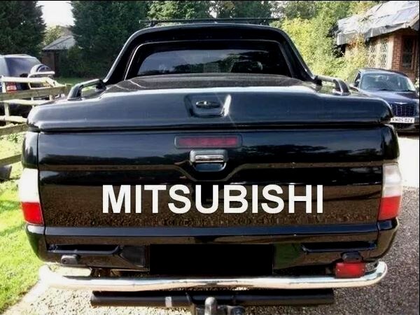 Sticker Decal for Mitsubishi L200 Tailgate rear door back pick up 2000 2024 2025