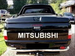 Sticker Decal for Mitsubishi L200 Tailgate rear door back pick up 2000 2024 2025