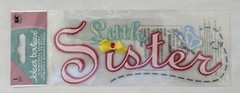 RARE Jolee’s Little Sister Scrapbooking Title Stickers