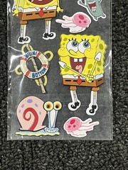 New! Spongebob Squarepants Plankton Jellyfish Gary Scrapbook Stickers