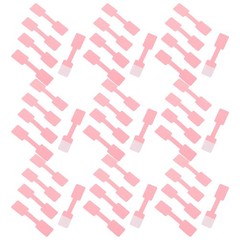 300Pcs Pink Paper Labels Stickers for Food Containers Waterproof Removable Decor