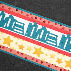 Creative Memories Bookshelf Border Punch