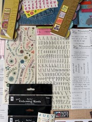 Lot Scrapbook Kits Pack Sticker Sheets Creative Memories My Minds Eye NRN K & Co