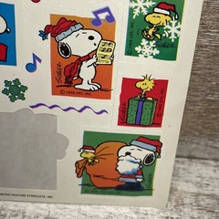 VTG Peanuts Characters Snoopy Stickers 1958, 1965 United Feature Syndicate