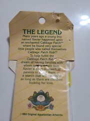 Vintage 80s Cabbage Patch Scratch N Sniff Stickers Kids Soap Scrapbook Doll FLAW