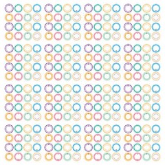 20 Sheets Circle Labels Writable Waterproof All-purpose Crafting Sticky