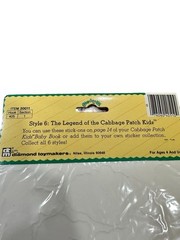 Vintage Legend Of The Cabbage Patch Kids Puffy Stickers 1983 Style 6
