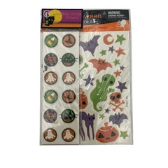 Vintage American Greetings & Carlton Cards Halloween Tattoos/Stickers. USA Made