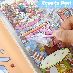 20 Sets DIY 3D Stickers Scene Collection Book DIY Sticker Scenes Make Your Own S