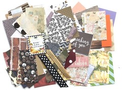 Junk Journal Supplies, 100+ Items, Scrapbook Papers, Quotes, Vintage Book Pages