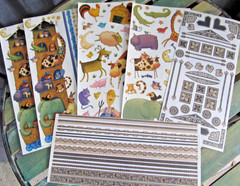 Vintage Mambi Stickers – SR-164 Farmyard / BR & SR-165 Noah’s Ark / HSR & HBR-01