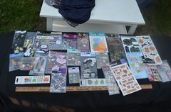 Huge Sticker lot Multiple Brands 25 new packs 4 partial dimensional Mixed themes