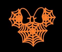 DISNEY HALLOWEEN MICKEY & MINNIE MOUSE, SPIDER, SKULLS, + (BLK, ORANGE, PURPL)