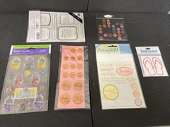 Large Lot Scrapbooking Stickers VTG to Now Variety Recollections Sandylion 62
