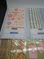 Lot of 6 Close To My Heart Stickease Assortments Scrapbooking Card Paper Crafts