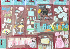 YOU CHOOSE-SOME VERY RARE BABY KIDS DOCTOR VISITS DRIVING JOLEE’S 3D STICKERS
