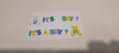 Vintage Mrs. Grossman sticker rolls Baby It’s a boy/It’s a girl deadstock