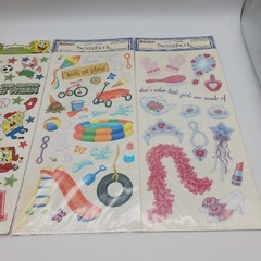 SpongeBob Squarepants & Summer 3 Packs Sandylion Stickers