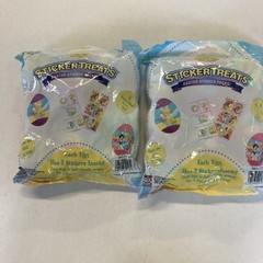 Disney/Pixar TINKERBELL/TANGLED Rapunzel 8 Sticker Filled Easter Eggs New (2)