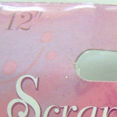 Set of 2 pkgs Long 12″ Borders Hearts Love Red/Wt 3D Scrapbook Stickers Walmart