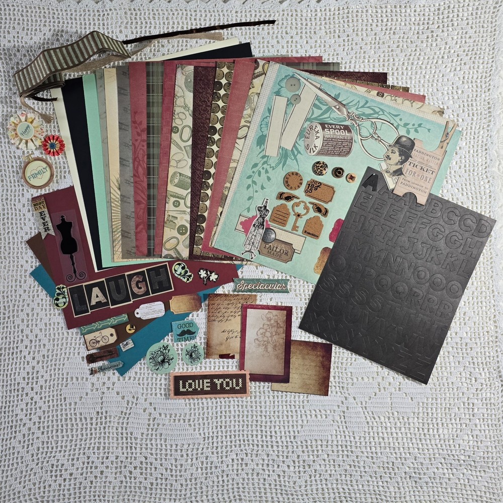 Love You 12×12 Scrapbook Kit, Regent Street/Portobello by Recollection/Other