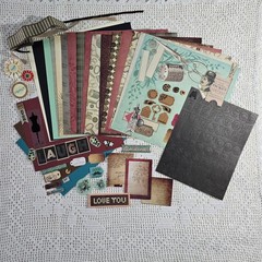 Love You 12×12 Scrapbook Kit, Regent Street/Portobello by Recollection/Other