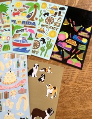 Stickopotamus Sticker 6-Ring Binder Album With 32 Stickers Pages