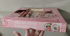 NEW Vintage 2009 Hello Kitty All-In-One Scrapbook Set