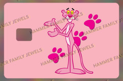 Pink Panther Fan Art Credit Card Decal