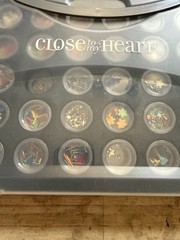 Close to my Heart Embellishment Storage Container Embellishments 52 Total Read