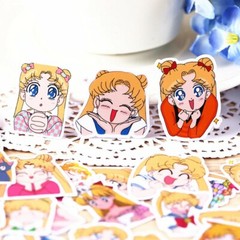 33 PCS STICKERS Bishoujo Senshi Sailor Moon Sticker Pack Anime Stickers 