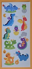 Dinosaurs Kids Sticker Sheet