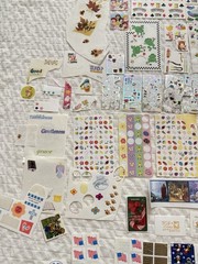 Huge Lot Of Various Vintage Scrapbooking Stickers Various Name Brands