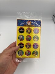 1983 Vintage Sticker Store McDonald’s Ronald McDonald Sealed Sticker Pack